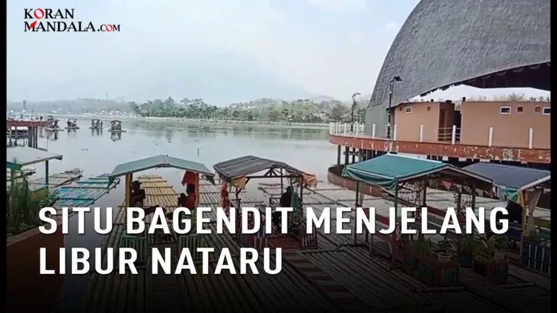 Situ Bagendit LIburan Untuk Natal Tahun Baru