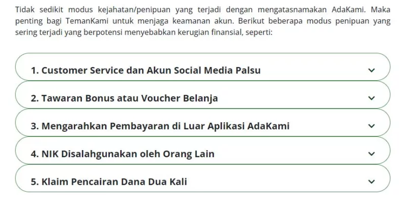 Modus penipuan pinjaman online