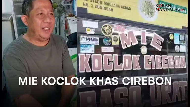 Mie Koclok, Mie Kaldu Ayam Khas Cirebon