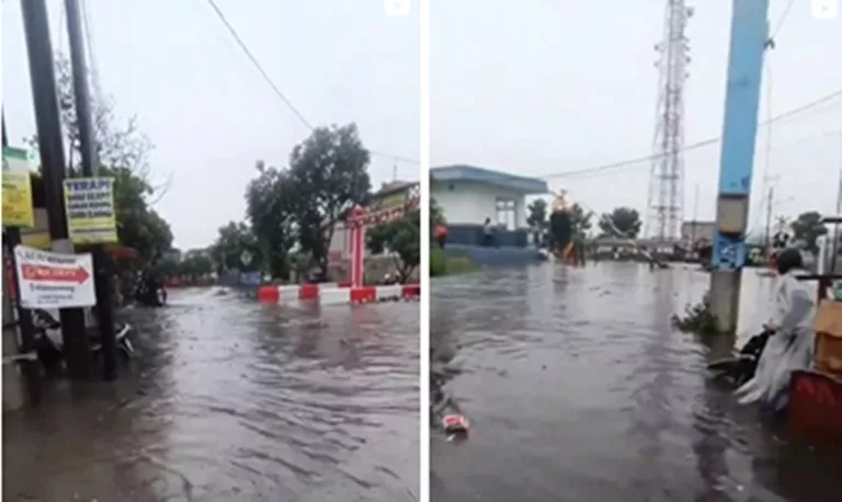 hujan mengguyur kota bandung, banjir menerjang