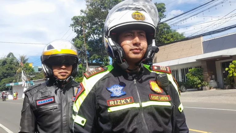 Kepala Satuan Lalulintas Polres Bogor, AKP Rizky Guntama