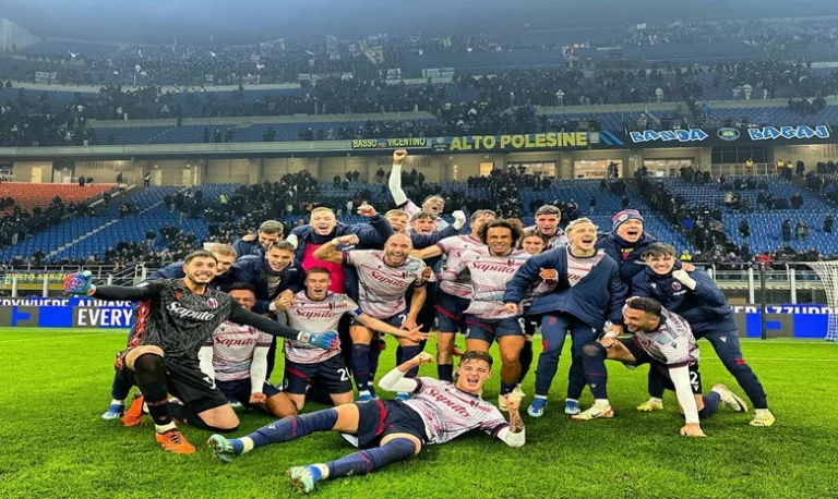 Bologna menang lawan Inter Milan