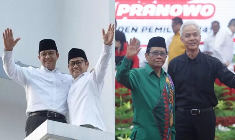 capres-cawapres daftar