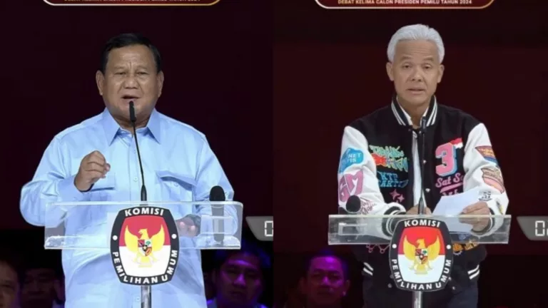 Debat Capres Terakhir Prabowo dan Ganjar: Makan vs Internet Gratis