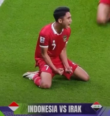 Hasil pertandingan Indonesia vs Iraq di Piala Asia Qatar 2024