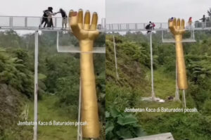 Ngeri, Jembatan Kaca di Tempat Wisata Banyumas Pecah, Satu Korban yang Jatuh Dinyatakan Meninggal Dunia