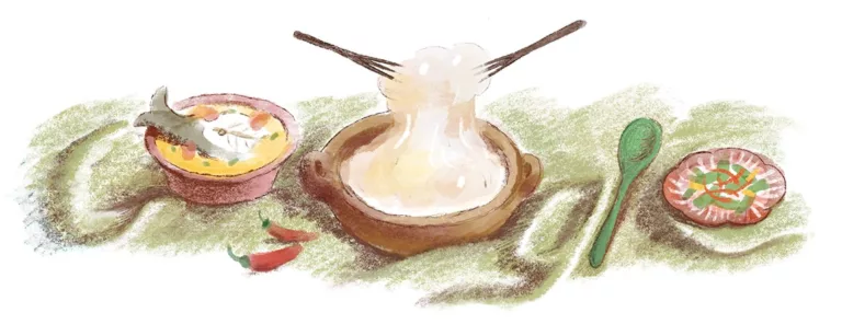 Papeda jadi Logo Google Doodle Hari Ini, Kenapa? Makanan Khas Indonesia yang diakui secara Internasional