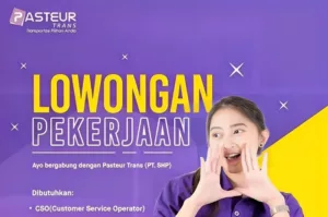 Mulai dari Bandung hingga Jakarta, Pasteur Trans Gelar Loker Terbaru bagi Fresh Graduate SMA dan SMK, Minat?