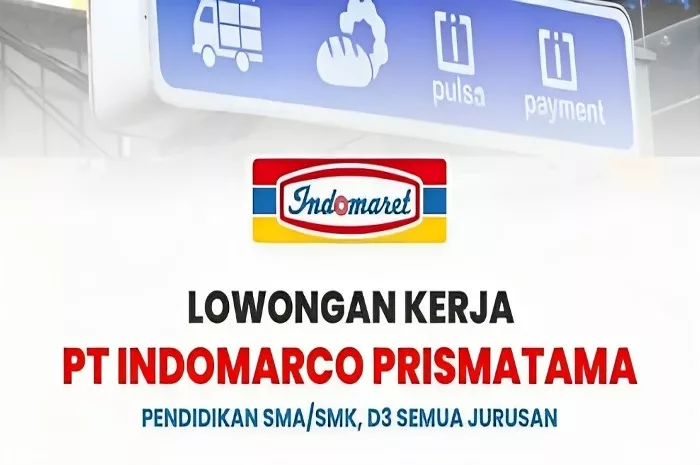 Fresh Graduate Wajib Ikut! Indomaret Bandung Buka Loker bagi Fresh graduate Tamatan SMA dan SMK, Ini Link Daftarnya