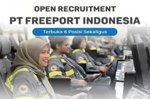 6 Posisi Sekaligus! PT Freeport Indonesia Gelar Loker Besar-Besaran untuk Lulusan S1, Minat? Ini Link Daftarnya