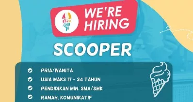 Loker Terbaru! Let's Go Gelato Gelar Lowongan Kerja Tamatan SMA dan SMK, Simak Syarat dan Cara Daftar