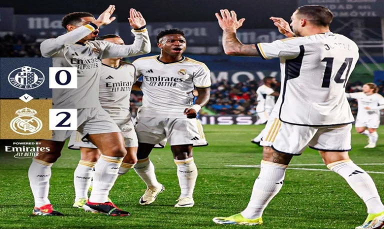 Real Madrid kalahkan Getafe 2-0