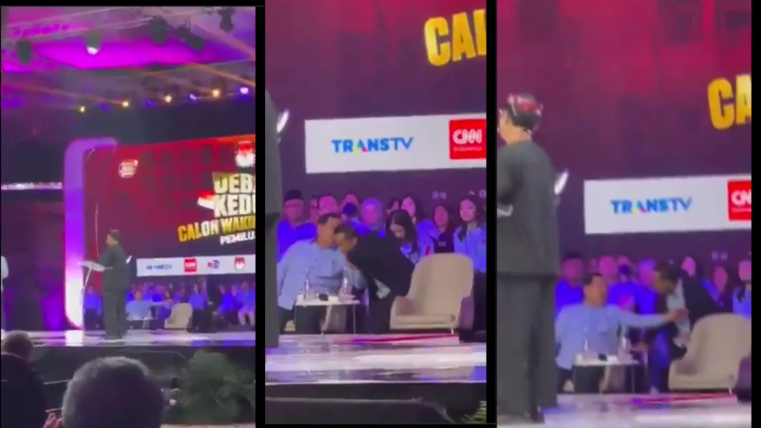 Viral di Debat Cawapres Pemilu 2023, Jaket Menteri Bahlil Lahadalia Ditarik Prabowo Subianto, Kenapa?