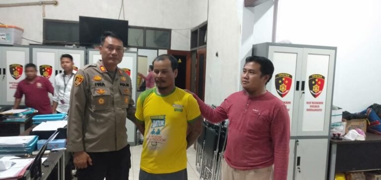 Ini Tampang Pelaku yang Bunuh Kakak Kandungnya di Indramayu