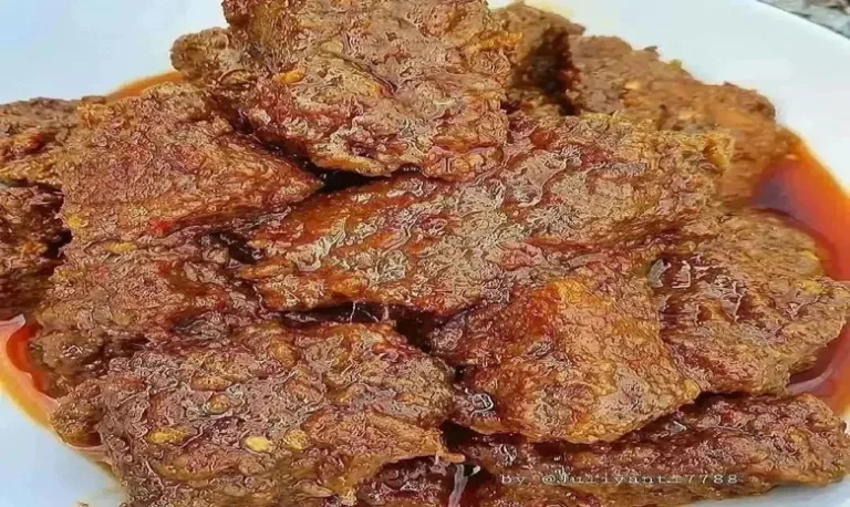 rendang daging sapi