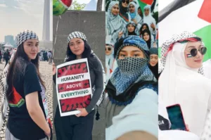 Ini Sederet Artis Indonesia yang Ikut Bela Palestina di Monas Jakarta, Ada Aaliyah Massaid Hingga Abidzar