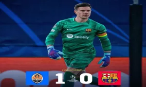 Shakhtar kalahkan Barcelona