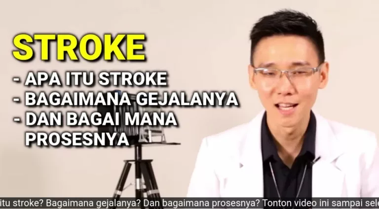 2 Penyebab Stroke yang Paling Umum kata dr Sung, Lakukan Hal Ini Ketika Terjadi Serangan