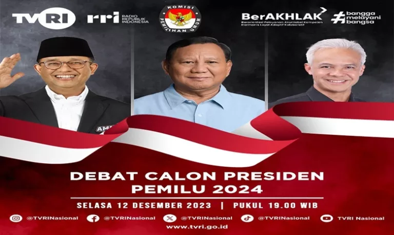 debat pertama capres-cawapres