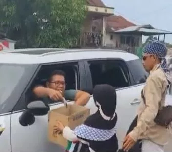 Viral Pria Ini Beri Sumbangan Rp10 Juta untuk Palestina, Ga Pake Basa Basi